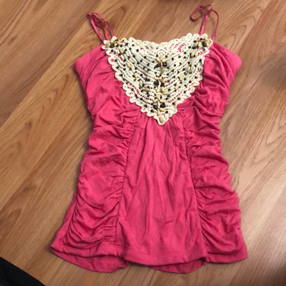 Pink top